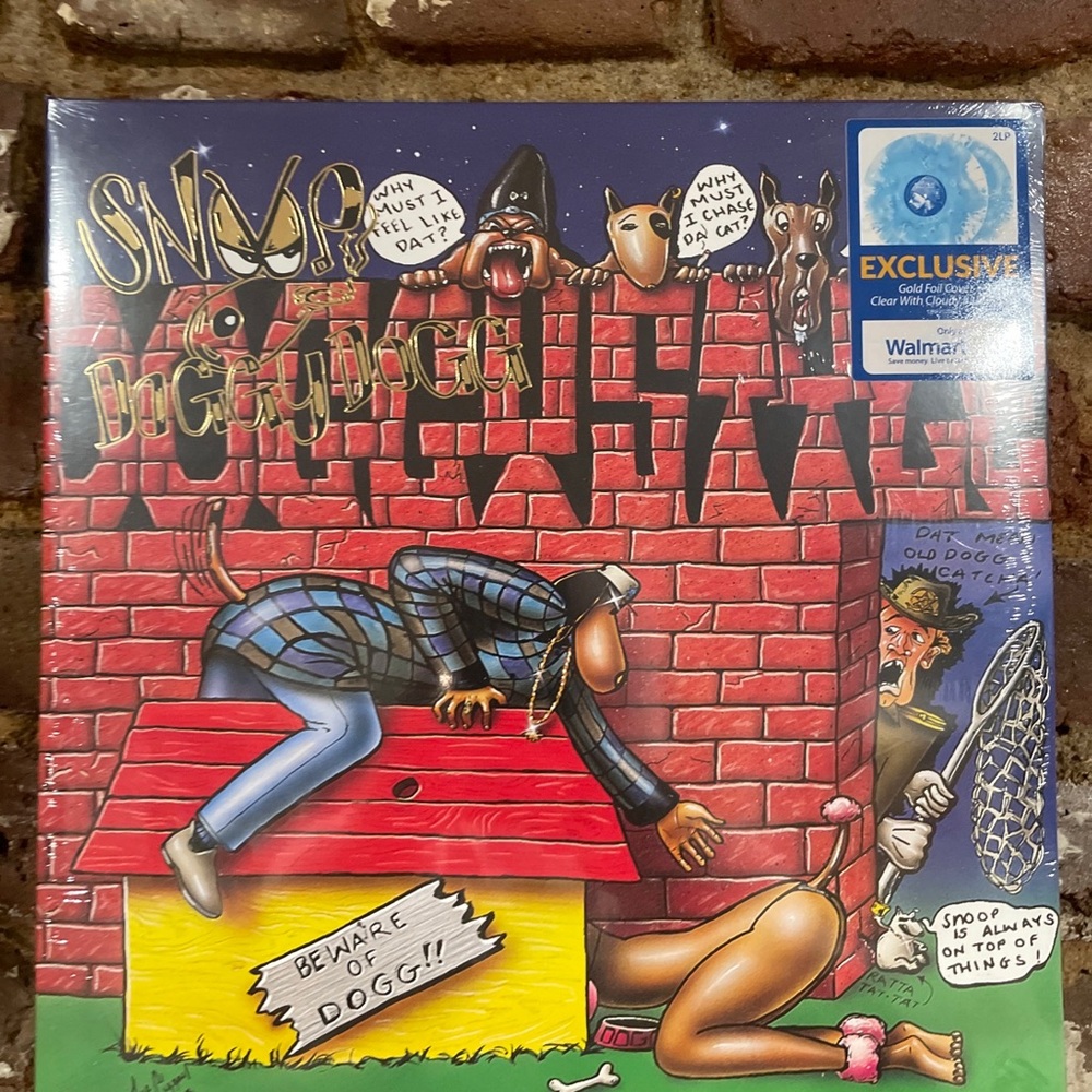 Snoop Dogg Doggystyle (WALMART EXCLUSIVE Cloudy Blue Vinyl) NEW SEALED!!